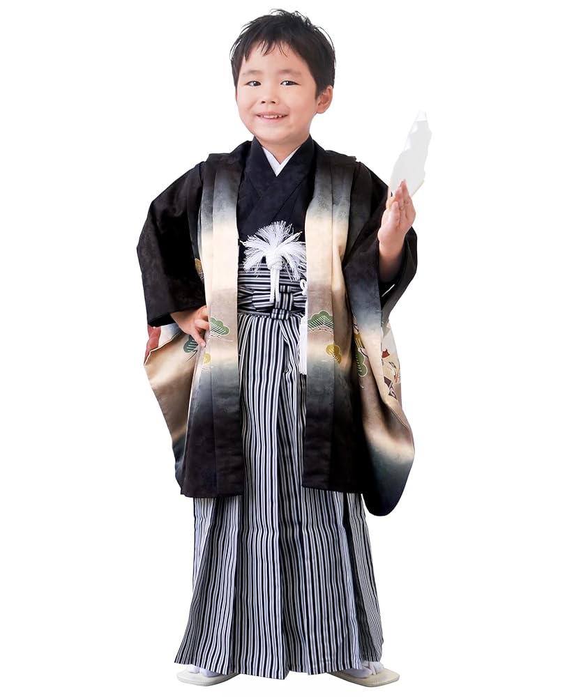 Amazon | [KYOETSU] [キョウエツ] 羽織袴セット 七五三用 5歳用